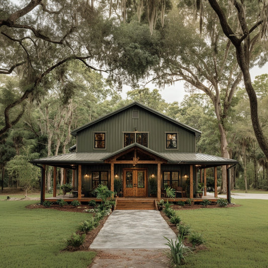 BCO-40206 Barndominium House Plan