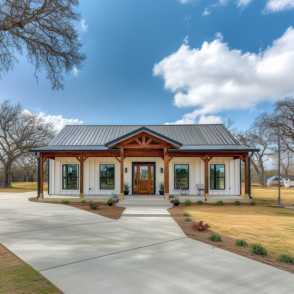 BCO-40207 Barndominium House Plan