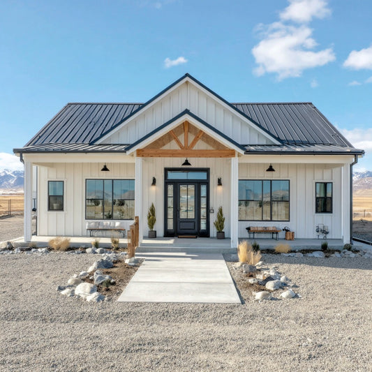 BCO-40212 Barndominium House Plan