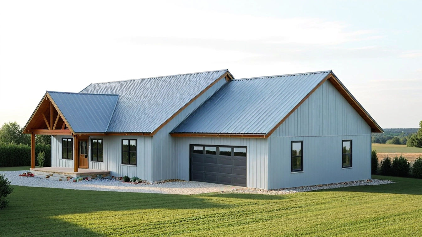 PL-64027 Danica Barndominium House Plan