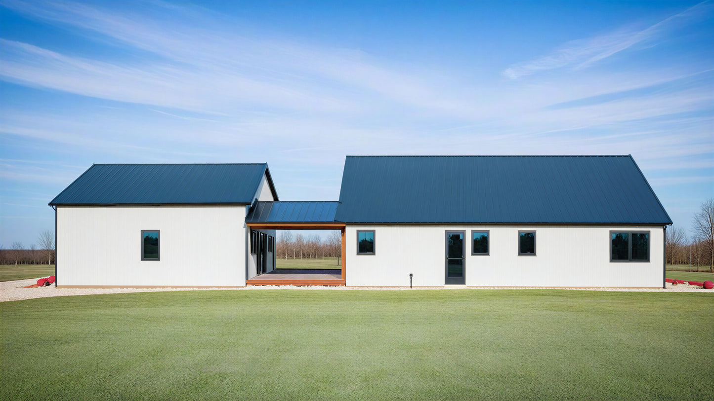 LP-2804-C Caitlyn Barndominium House Plan