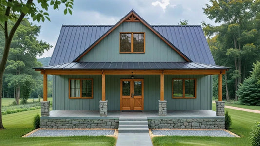 BCO-40034-B Brandon Barndominium House Plan