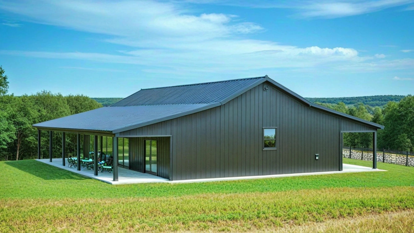 BK-2405 Brent Barndominium Kit