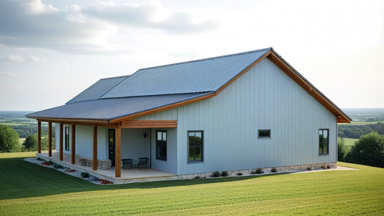 PL-64027 Danica Barndominium House Plan