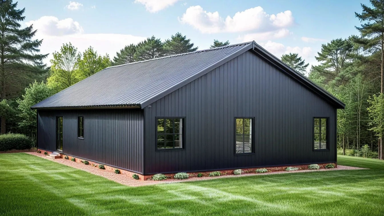 BCO-40042-2 Detlin Barndominium House Plan