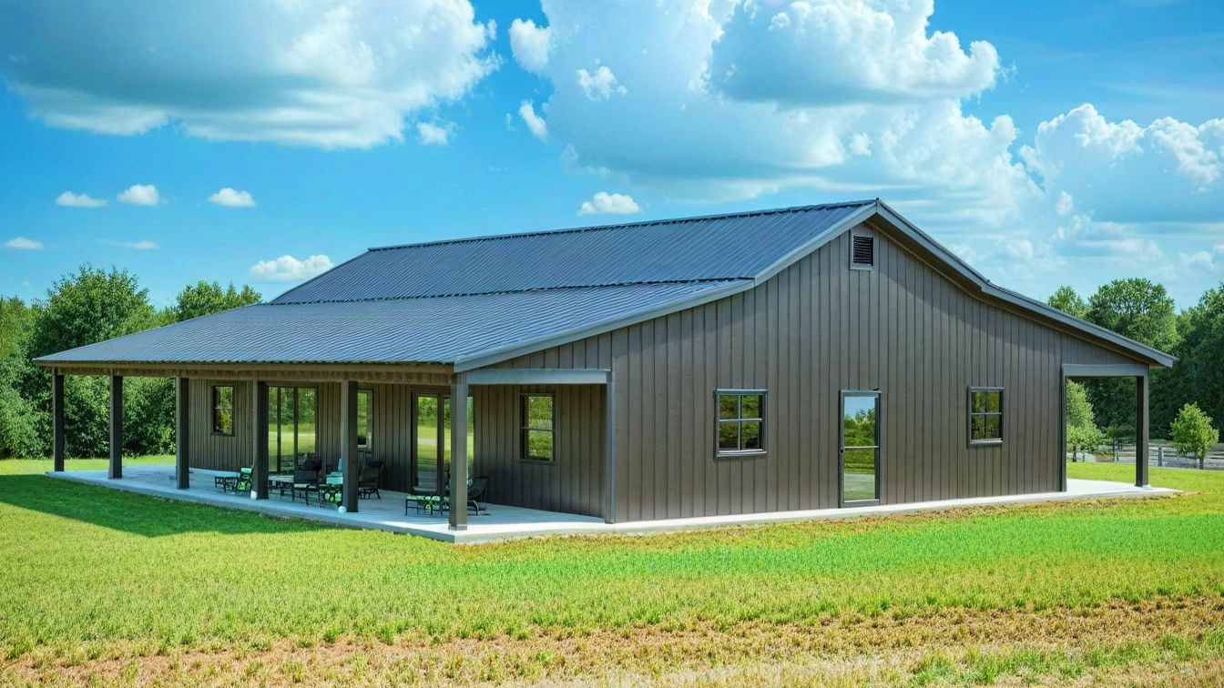 BK-2405 Brent Barndominium Kit