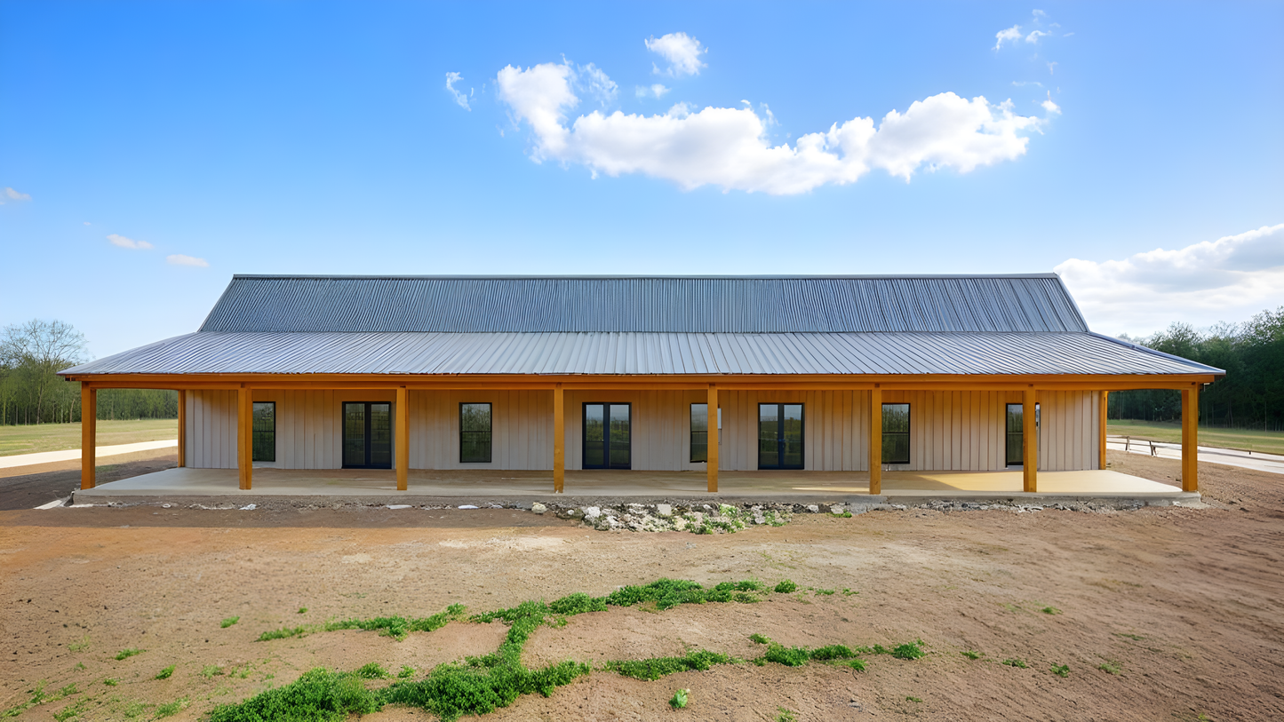 BK-2401 Sylvan Barndominium Kit