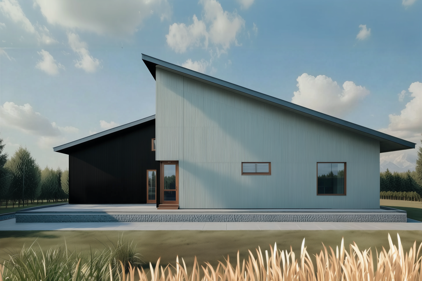 SS-30045 Barndominium House Plan