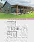 BCO-40025 Bluebonnet Barndominium House Plan