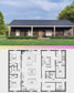 PL-62413 Theodore Barndominium House Plan