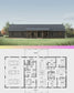 PL-71001 Olivia Barndominium House Plan