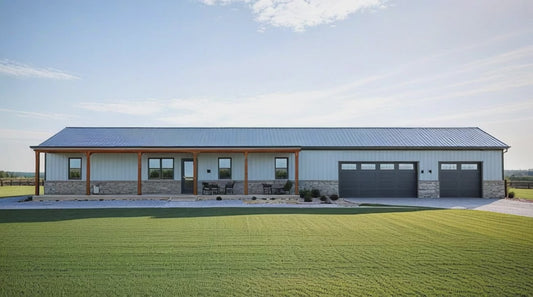 PL-62001 Greenbrush Barndominium House Plan
