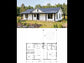 BCO-40067-W West Barndominium House Plan
