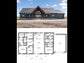 BCO-40213 Luther Barndominium House Plan