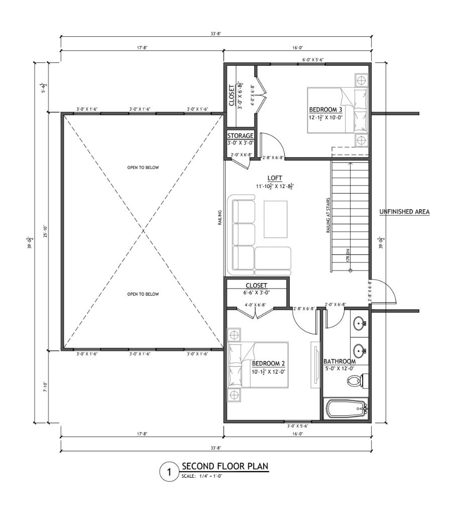 LS-42002 Dobbin Barndominium House Plan
