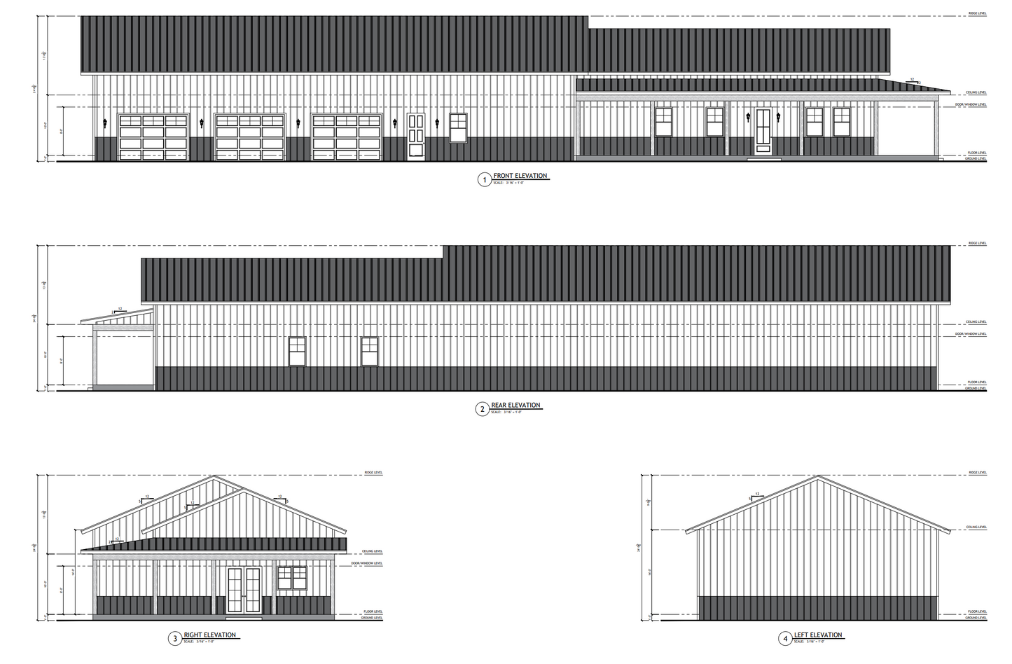 SV-5503-C Charlie Barndominium House Plan