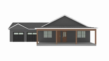 BCO-40014 Ridgeway Barndominium House Plan