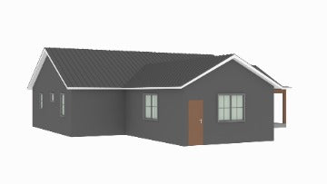 BCO-40014 Ridgeway Barndominium House Plan