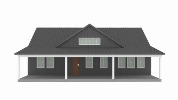 PL-64035 Norman Barndominium House Plan