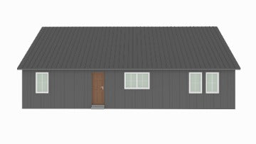 PL-64035 Norman Barndominium House Plan