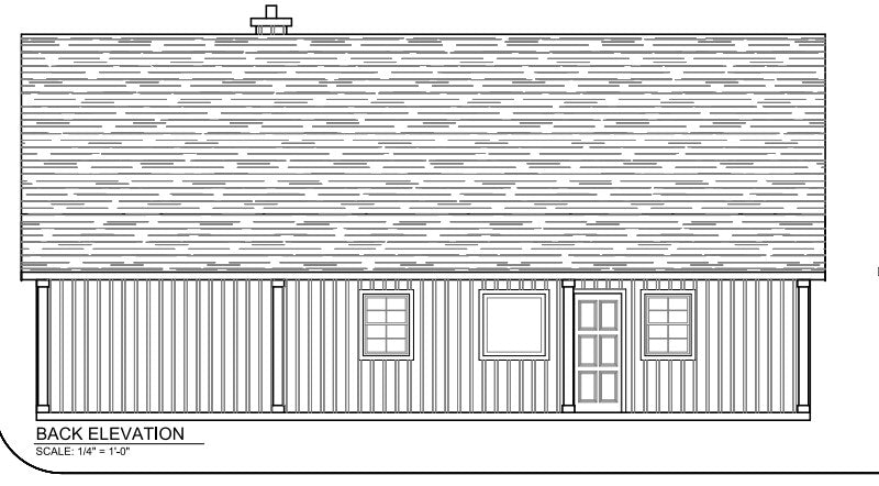 RP-10002 Radcliffe Barndominium House Plans