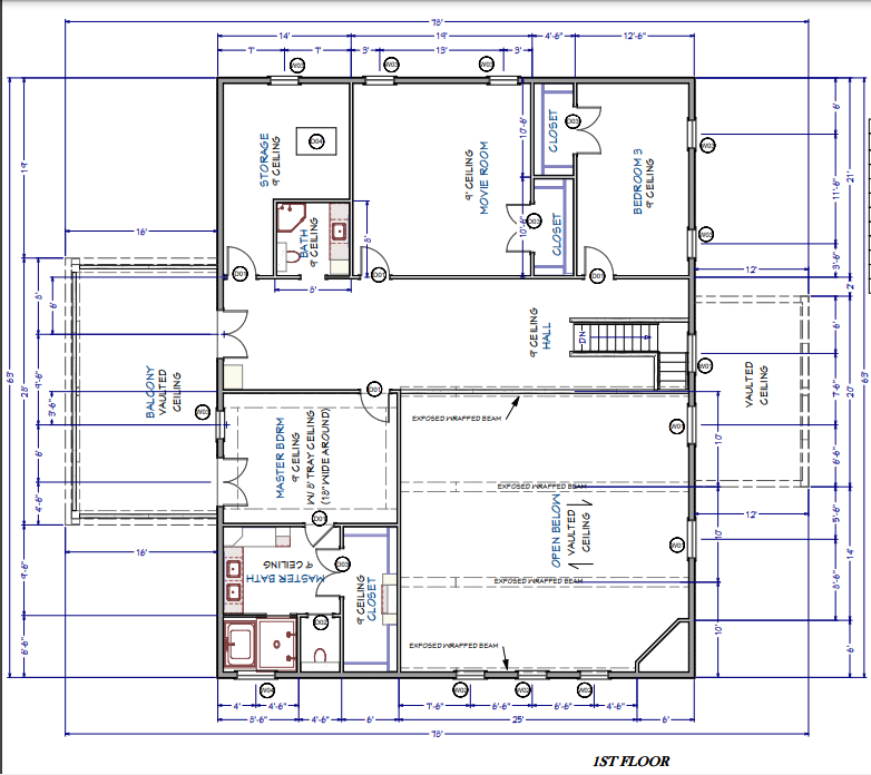 LP-1018 Woodlands Barndominium House Plans