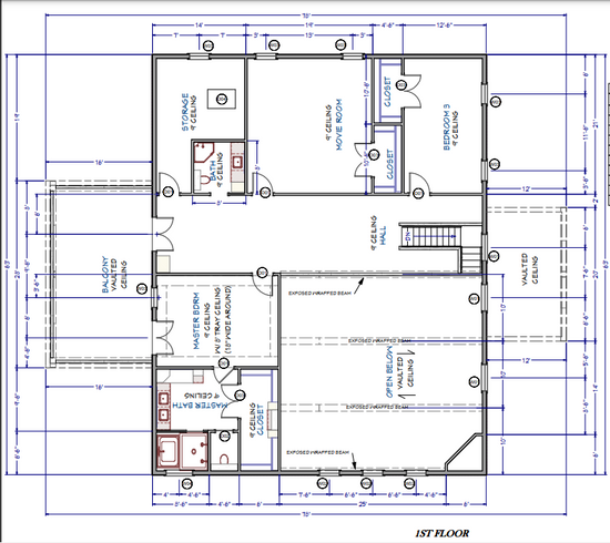 LP-1018 Woodlands Barndominium House Plans – Barndominium Plans