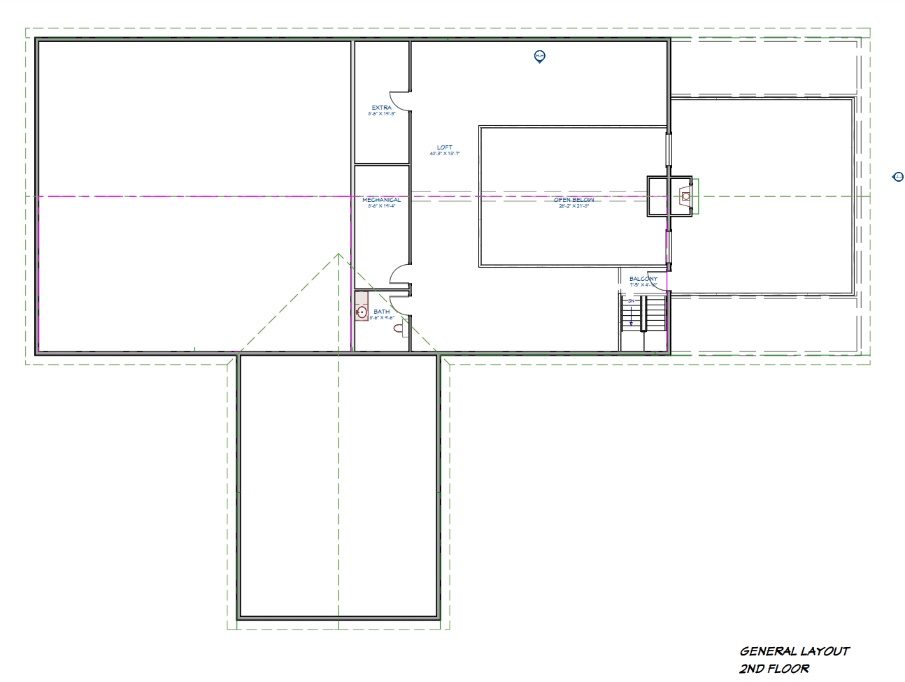 LP-2803 Wickard Barndominium House Plans