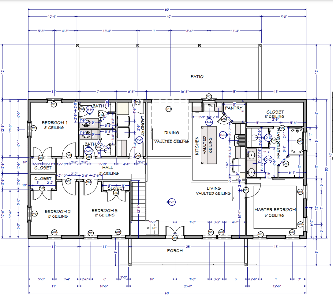 LP-2807 Wescott Barndominium House Plans