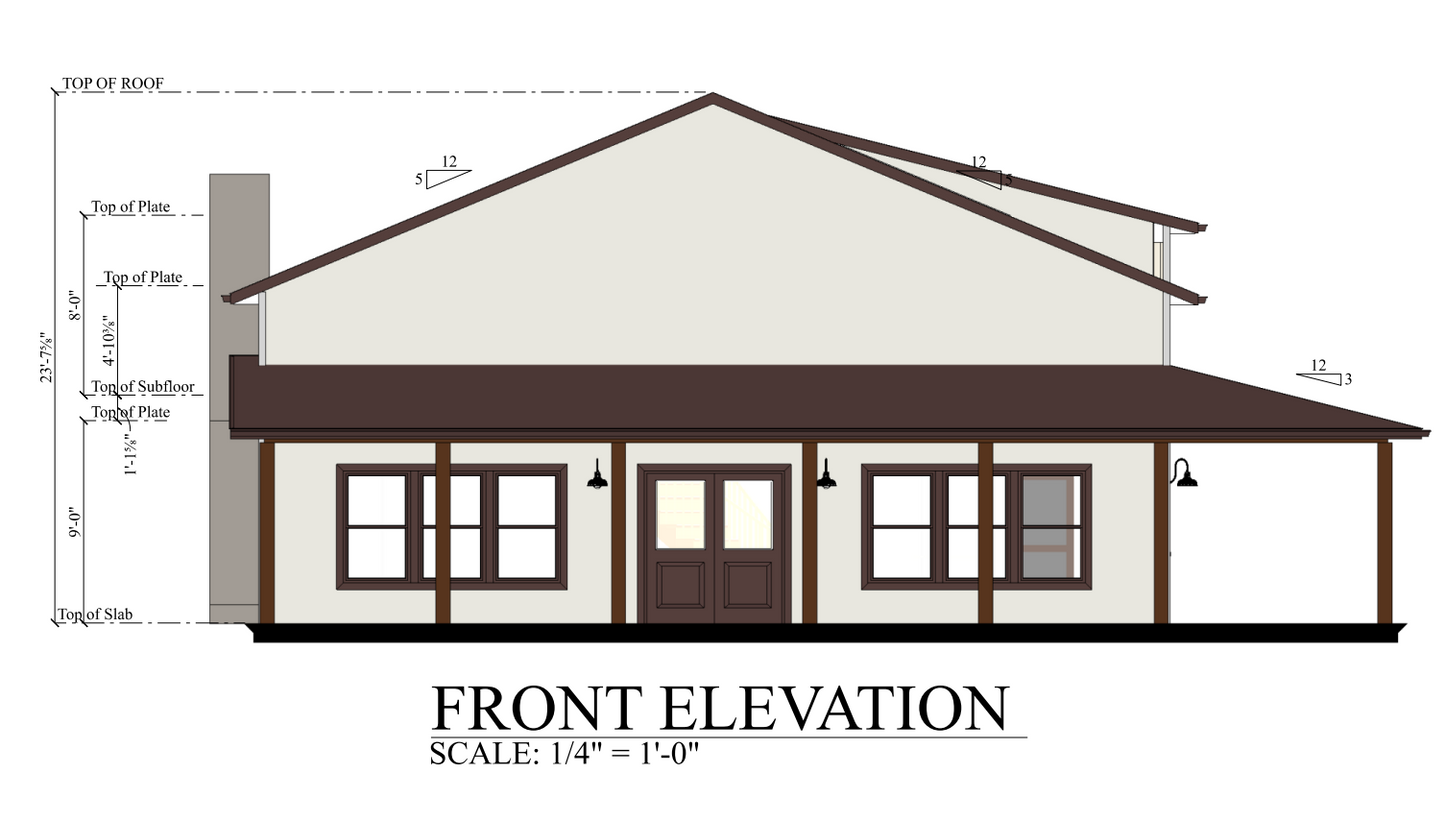 PL-63002 Graham Barndominium House Plan