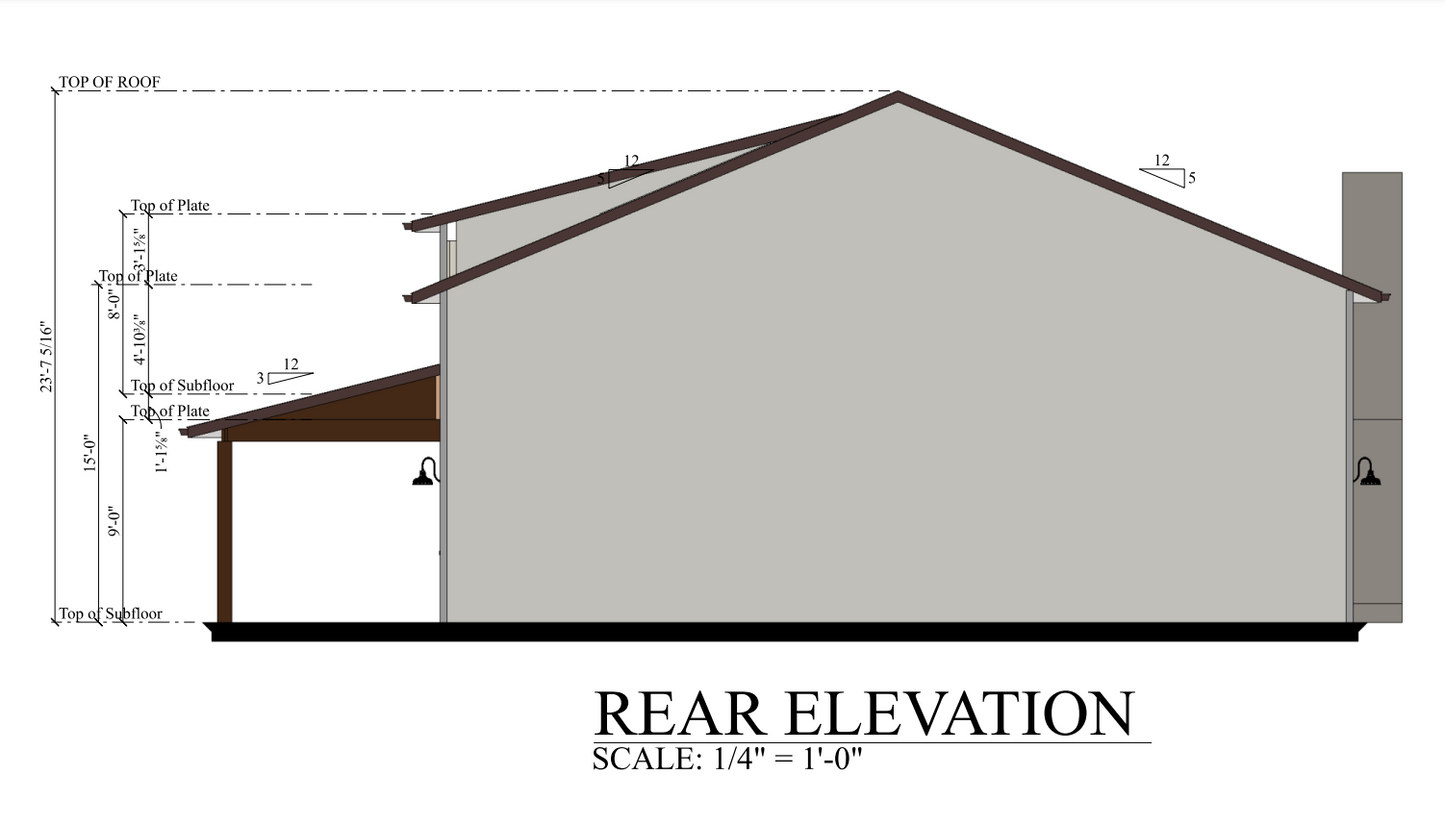 PL-63002 Graham Barndominium House Plan