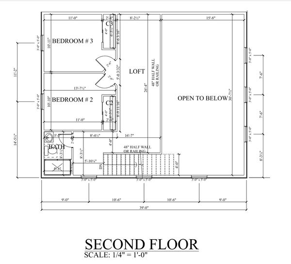 PL-69193 Westchase Barndominium House Plan – Barndominium Plans